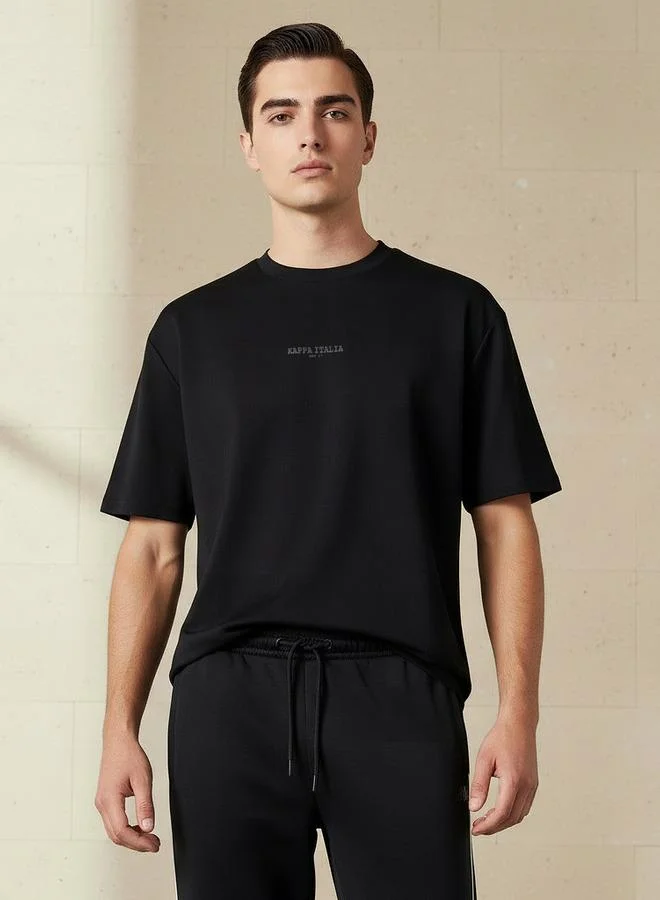 كابا Kappa Men Logo Print T-shirt